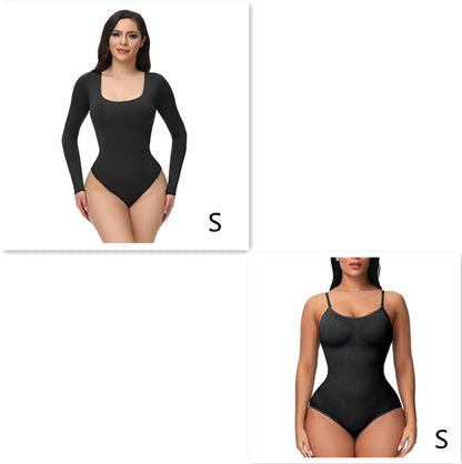 Seamless Nude Shapewear Bodysuit for Training