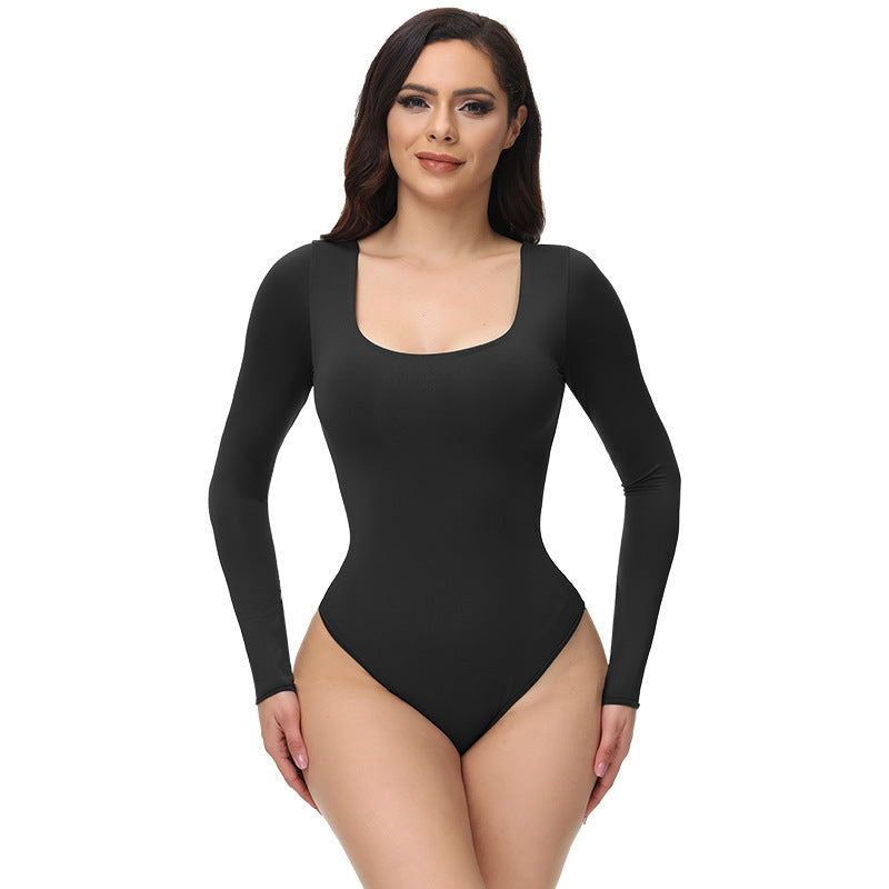 Seamless Nude Shapewear Bodysuit for Training