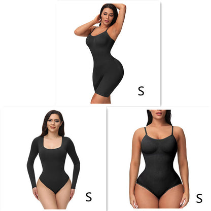 Seamless Nude Shapewear Bodysuit for Training