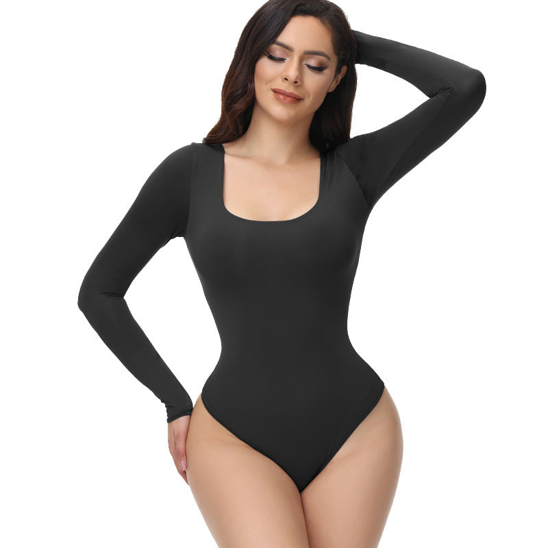 Seamless Nude Shapewear Bodysuit for Training